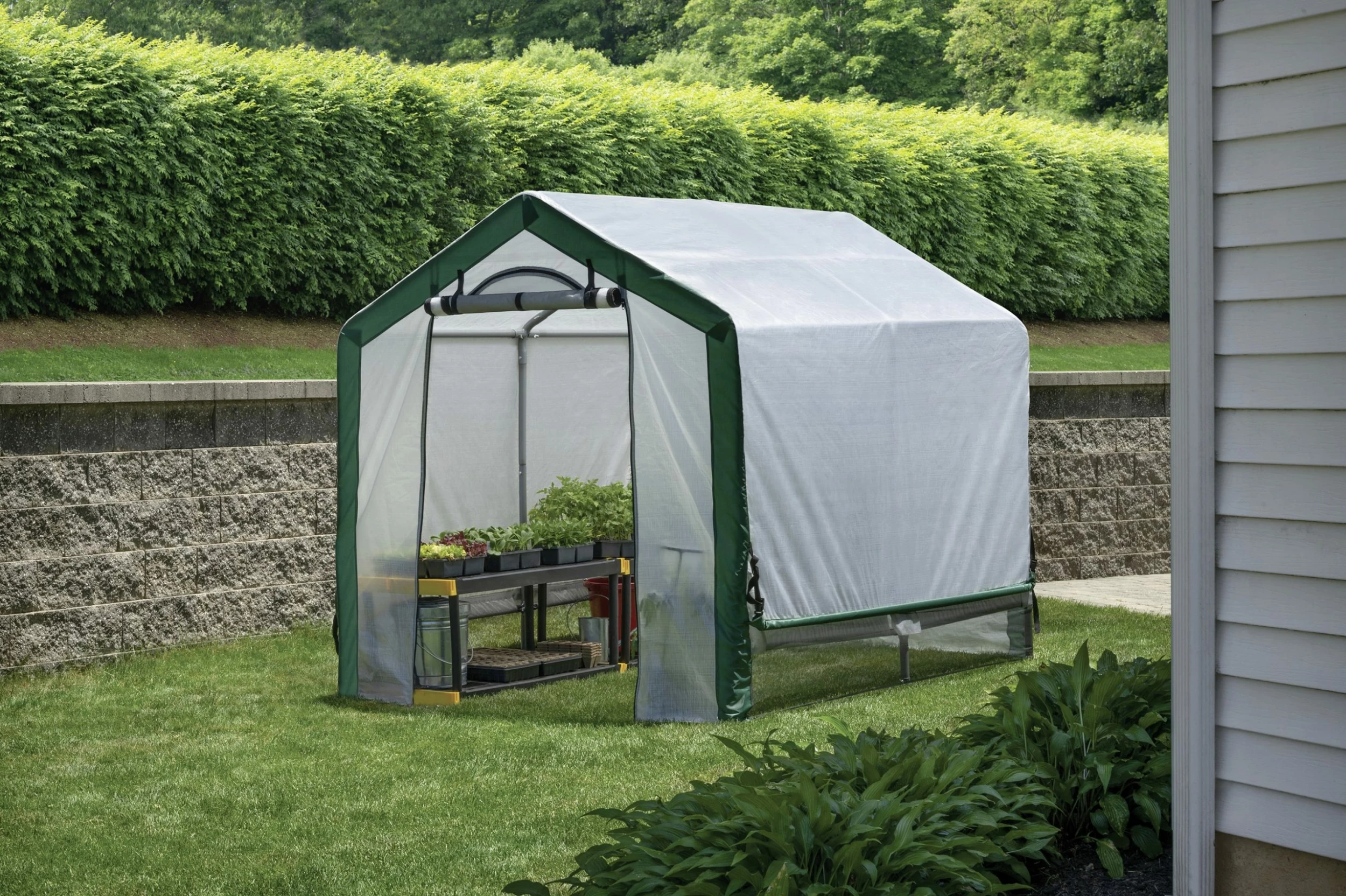 ShelterLogic Foliengewächshaus 4,32 M², 180 X 240 Cm 4 ShelterLogic Foliengewächshaus 4,32 M², 180 X 240 Cm – Bild 2