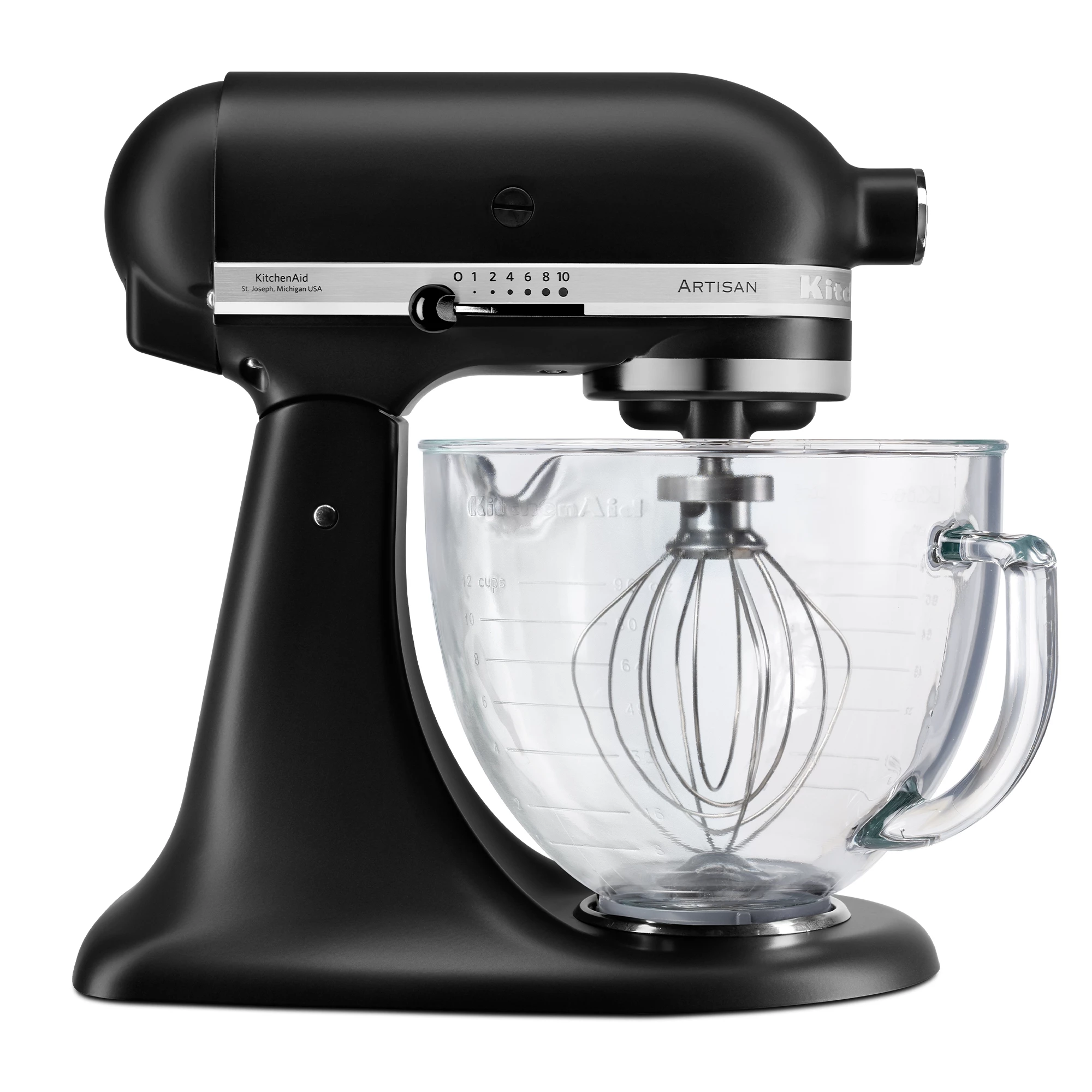 KitchenAid KAD Küchenmaschine Matte Black + Glasschüssel | 17340 3 KitchenAid KAD Küchenmaschine Matte Black + Glasschüssel | 17340