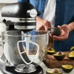 KitchenAid KAD Küchenmaschine Matte Black + Glasschüssel | 17340 10 KitchenAid KAD Küchenmaschine Matte Black + Glasschüssel | 17340 -KitchenAid Sales 17340 Kuechenmaschine 4