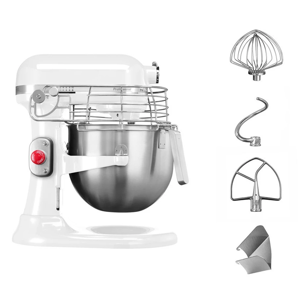 KitchenAid - 6,9 L Professional Küchenmaschine - Weiß 4 KitchenAid - 6,9 L Professional Küchenmaschine - Weiß – Bild 2