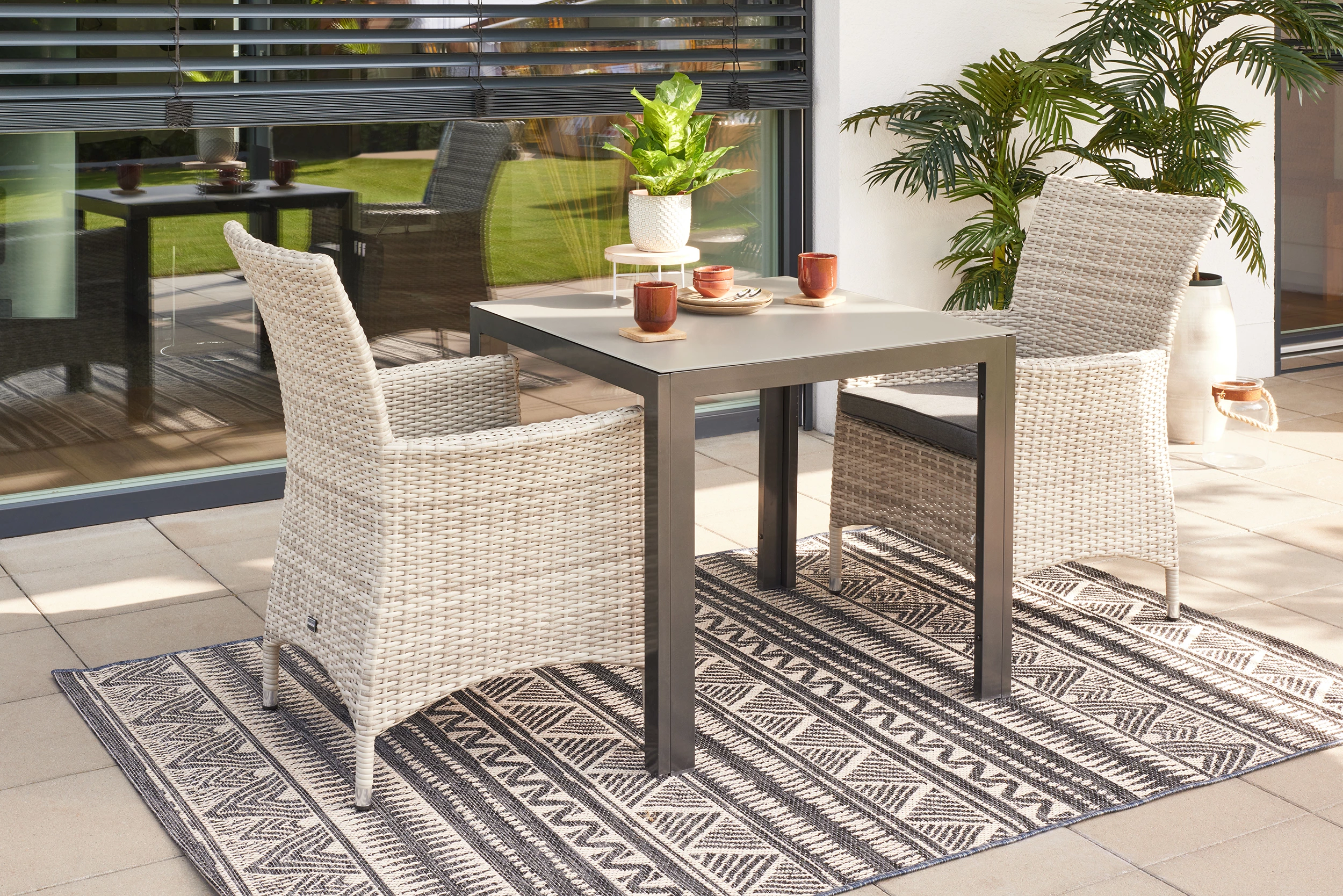 Primaster Diningsessel Nardo XL Aus Kunststoffgeflecht, Greyline 7 Primaster Diningsessel Nardo XL Aus Kunststoffgeflecht, Greyline – Bild 5