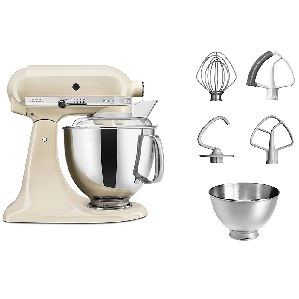 KitchenAid - Artisan Küchenmaschine 5KSM175PS - Crème 4 KitchenAid - Artisan Küchenmaschine 5KSM175PS - Crème – Bild 2