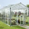 Vitavia Gewächshaus Zeus 15700 266 X 622 Cm Aluminium 3 Mm Sicherheitsglas