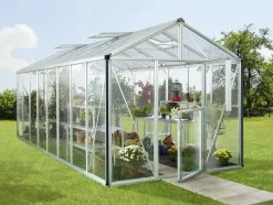Vitavia Gewächshaus Zeus 15700 266 X 622 Cm Aluminium 3 Mm Sicherheitsglas