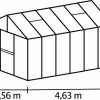 Vitavia Gewächshaus Zeus 11900 266 X 473 Cm Aluminium 3 Mm Sicherheitsglas -KitchenAid Sales 4005717005214 1