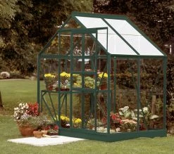 Vitavia Gewächshaus Venus 2500 192 X 130 Cm Smaragd 3 Mm Sicherheitsglas