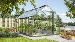 Vitavia Gewächshaus Merkur 11500 254 X 441 Cm Smaragd Sicherheitsglas