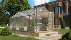 Vitavia Gewächshaus Mars 11500 254 X 441 Cm Aluminium 4 Mm Hohlkammerplatten