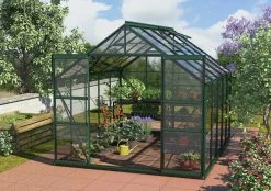 Vitavia Gewächshaus Mars 8300 254 X 317 Cm Smaragd 3 Mm Sicherheitsglas
