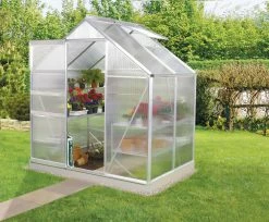 Vitavia Gewächshaus Venus 2500 192 X 130 Cm Aluminium 4 Mm Hohlkammerplatten