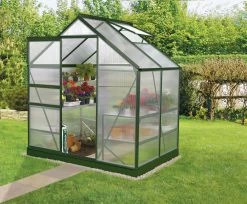 Vitavia Gewächshaus Venus 2500 192 X 130 Cm Smaragd 6 Mm Hohlkammerplatten