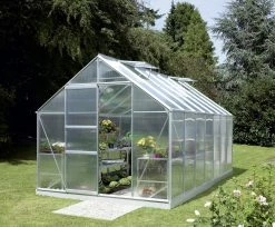 Vitavia Gewächshaus Merkur 11500 254 X 441 Cm Aluminium 6 Mm Hohlkammerplatten