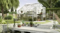 Vitavia Gewächshaus Uranus 8300 254 X 317 Cm Aluminium 3 Mm Sicherheitsglas