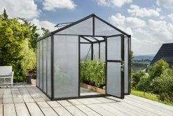 Vitavia Gewächshaus Zeus 8100 256 X 314 Cm Aluminium 10 Mm Hohlkammerplatten