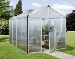 Vitavia Gewächshaus Zeus 8100 256 X 314 Cm Aluminium 16 Mm Hohlkammerplatten