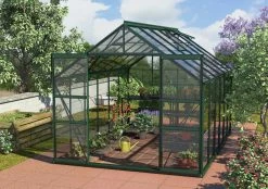 Vitavia Gewächshaus Mars 9900 254 X 379 Cm Smaragd 3 Mm Sicherheitsglas