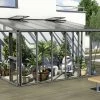 Vitavia Anlehngewächshaus Helena 10200 268 X 407 Cm Schwarz 3 Mm Sicherheitsglas -KitchenAid Sales 4005717087814 1189569
