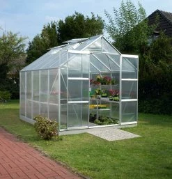 Vitavia Gewächshausset Mars 8300 254 X 317 Cm Aluminium 4 Mm Hohlkammerplatten