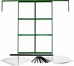 Vitavia Doppelschiebetür-Set Sirius Smaragd 3 Mm Sicherheitsglas