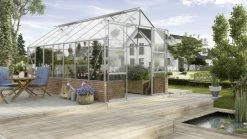 Vitavia Gewächshaus Cassandra 11500 256 X 450 Cm Aluminium 3 Mm Sicherheitsglas Ohne Sockel