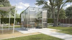 Vitavia Gewächshaus Freya 5900 254 X 192 Cm Aluminium 6 Mm Hohlkammerplatten