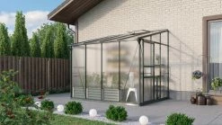 Vitavia Gewächshaus Osiris 5200 201 X 262 Cm Smaragd 4 Mm Hohlkammerplatten