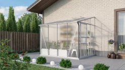 Vitavia Gewächshaus Osiris 5200 201 X 262 Cm Aliuminium 4 Mm Hohlkammerplatten