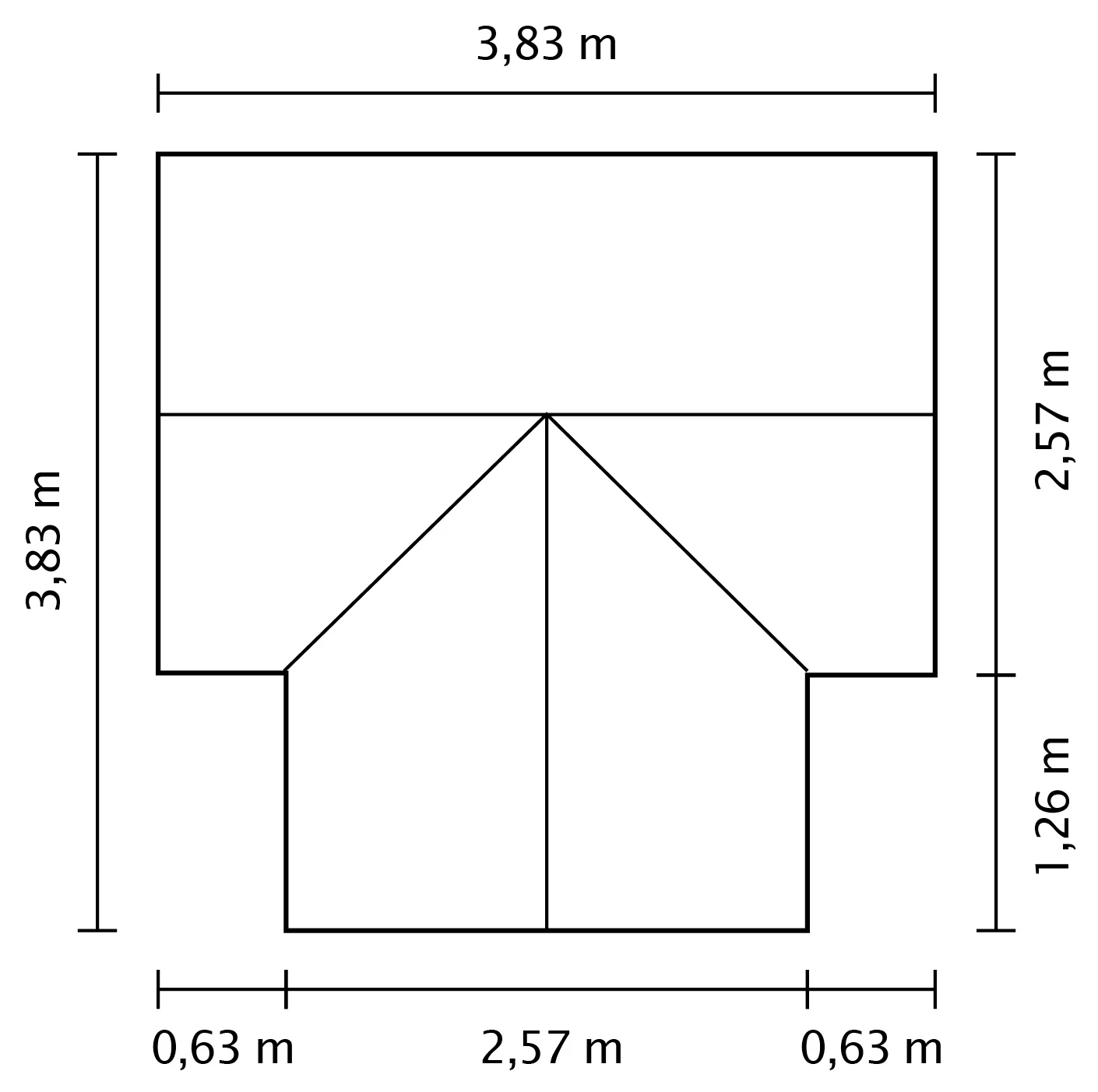 Vitavia Gewächshaus Sirona 13000 381 X 381 Cm Aluminium 3 Mm Sicherheitsglas 4 Vitavia Gewächshaus Sirona 13000 381 X 381 Cm Aluminium 3 Mm Sicherheitsglas – Bild 2