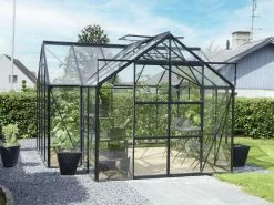 Vitavia Gewächshaus Sirona 13000 381 X 381 Cm Schwarz 3 Mm Sicherheitsglas -KitchenAid Sales 4005717203900 2605388