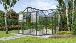 Vitavia Gewächshaus Sirona 13000 381 X 381 Cm Schwarz 3 Mm Sicherheitsglas -KitchenAid Sales 4005717203900 3131796