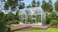 Vitavia Gewächshaus Aura 11500 275 X 396 Cm Aluminium Sicherheitsglas Und 10 Mm Hohlkammerplatten