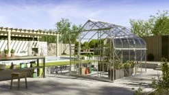 Vitavia Gewächshaus Dione 8300 264 X 321 Cm Aluminium 3 Mm Sicherheitsglas