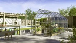 Vitavia Gewächshaus Dione 9900 264 X 383 Cm Aluminium 3 Mm Sicherheitsglas