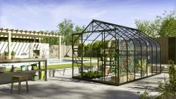 Vitavia Gewächshaus Dione 11500 264 X 445 Cm Schwarz 3 Mm Sicherheitsglas