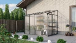 Vitavia Gewächshaus Osiris 5200 201 X 262 Cm Schwarz 6 Mm Hohlkammerplatten