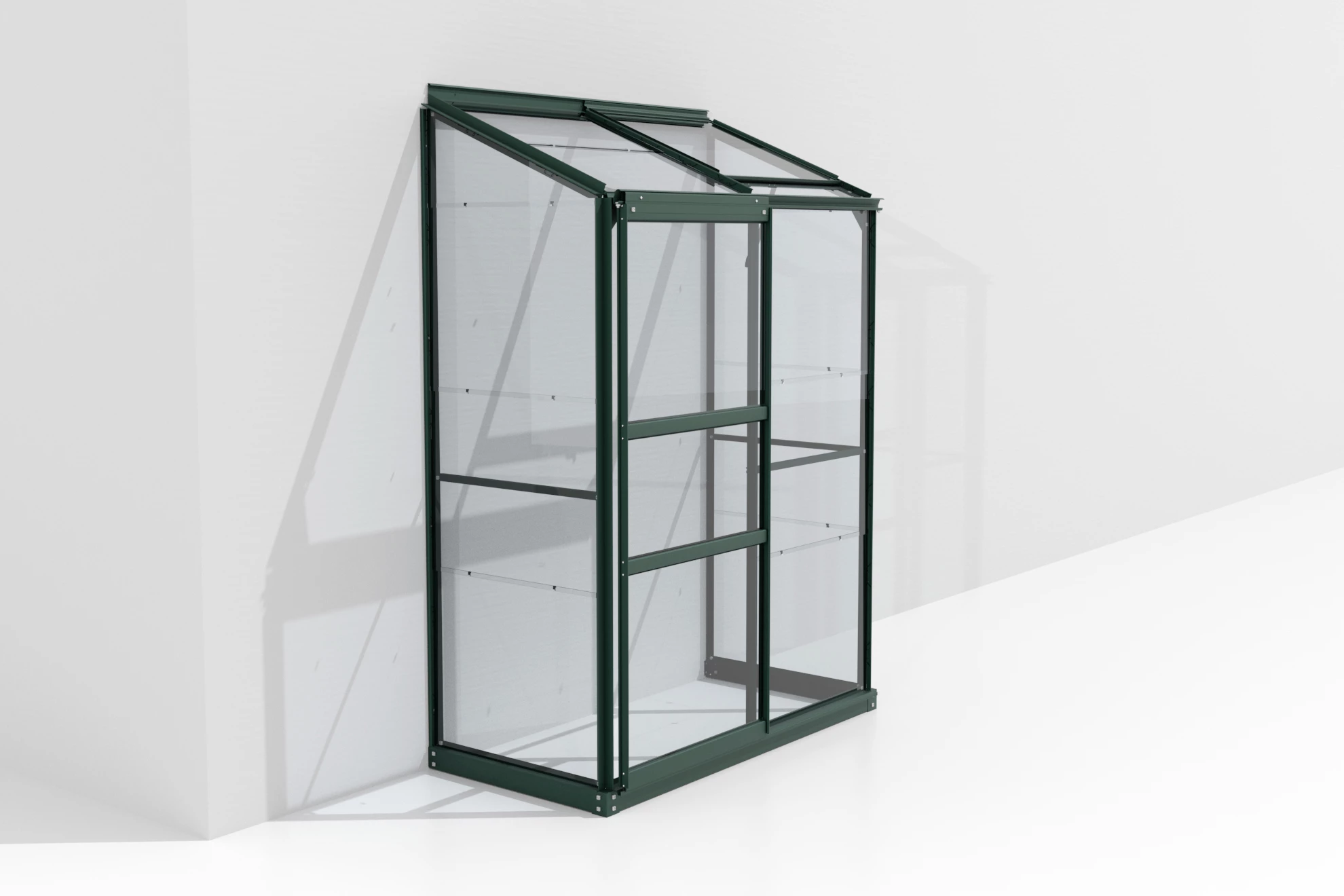 Vitavia Anlehngewächshaus Styx 900 65 X 130 Cm Smaragd 3 Mm Sicherheitsglas 3 Vitavia Anlehngewächshaus Styx 900 65 X 130 Cm Smaragd 3 Mm Sicherheitsglas