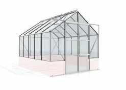 Vitavia Gewächshaus Cassandra 8300 257 X 324 Cm Aluminium 3 Mm Sicherheitsglas Ohne Sockel