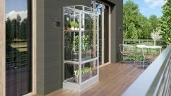 Vitavia Balkongewächshaus Stad 350 43 X 81 Cm Aluminium 3 Mm Sicherheitsglas Inkl. Stahlfundament 6 Vitavia Balkongewächshaus Stad 350 43 X 81 Cm Aluminium 3 Mm Sicherheitsglas Inkl. Stahlfundament -KitchenAid Sales 4005717210656 3131819