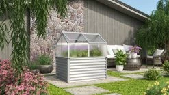 Vitavia Hochfrühbeet Zola 89 X 127 X 135 Cm 4 Mm Hohlkammerplatten Aluminium