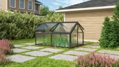 Vitavia Hochfrühbeet Zola 89 X 124 X 71 Cm 4 Mm Hohlkammerplatten Schwarz