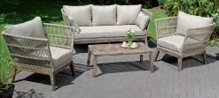 Sunny Smart Lounge Sofa Set Astoria Sandfarben