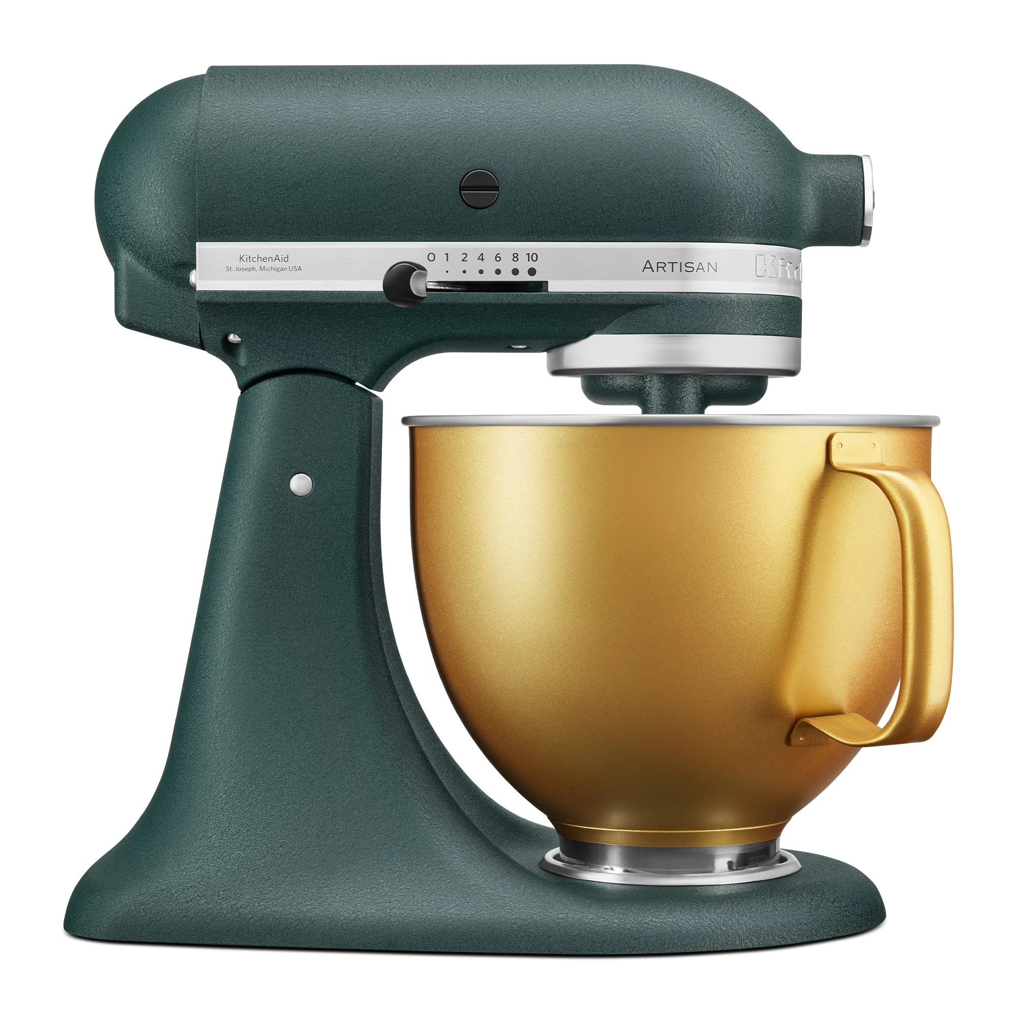 KitchenAid KAD 4.8L Artisan Küchenmaschine Limited Christmas, Pebble Palm With Gold Bowl | 40649 3 KitchenAid KAD 4.8L Artisan Küchenmaschine Limited Christmas, Pebble Palm With Gold Bowl | 40649