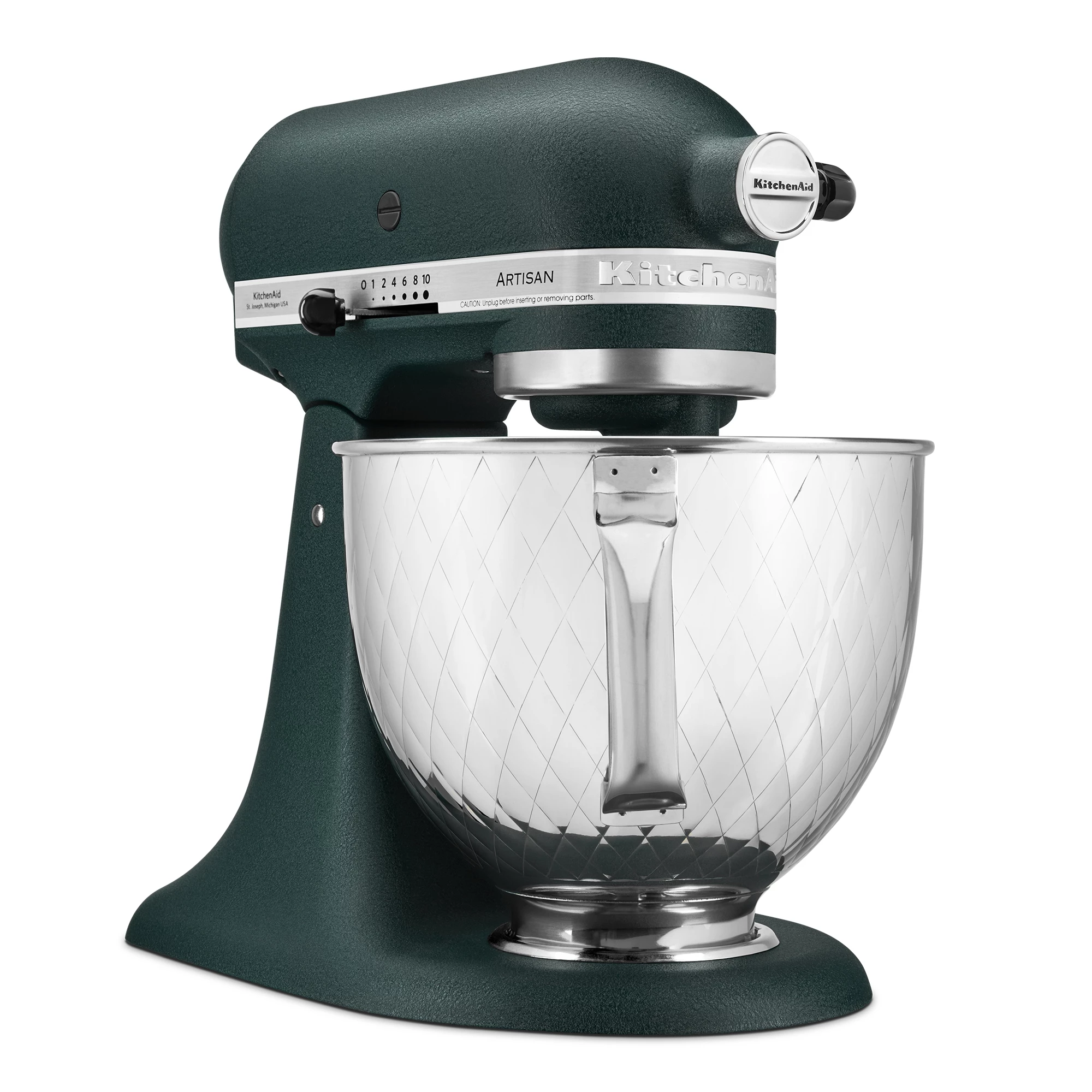 KitchenAid KAD 4.8L Artisan Küchenmaschine Limited Christmas, Pebble Palm + Gesteppte Metallschüssel | 40650 4 KitchenAid KAD 4.8L Artisan Küchenmaschine Limited Christmas, Pebble Palm + Gesteppte Metallschüssel | 40650 – Bild 2