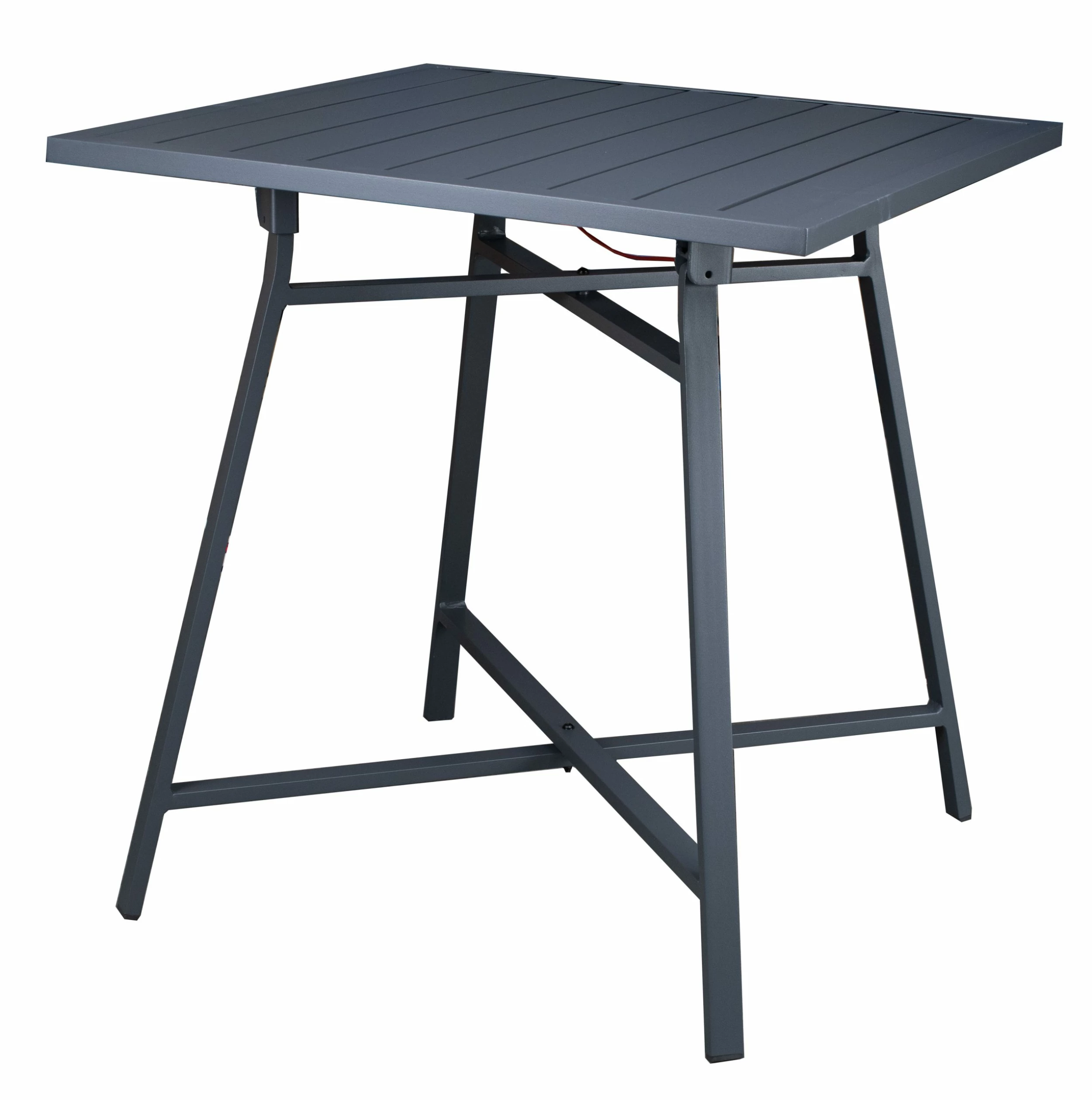 WESTFIELD Aluminium-Balkonset Anthrazit 2 X Sessel, Tisch 70 X 70 Cm 3 WESTFIELD Aluminium-Balkonset Anthrazit 2 X Sessel, Tisch 70 X 70 Cm
