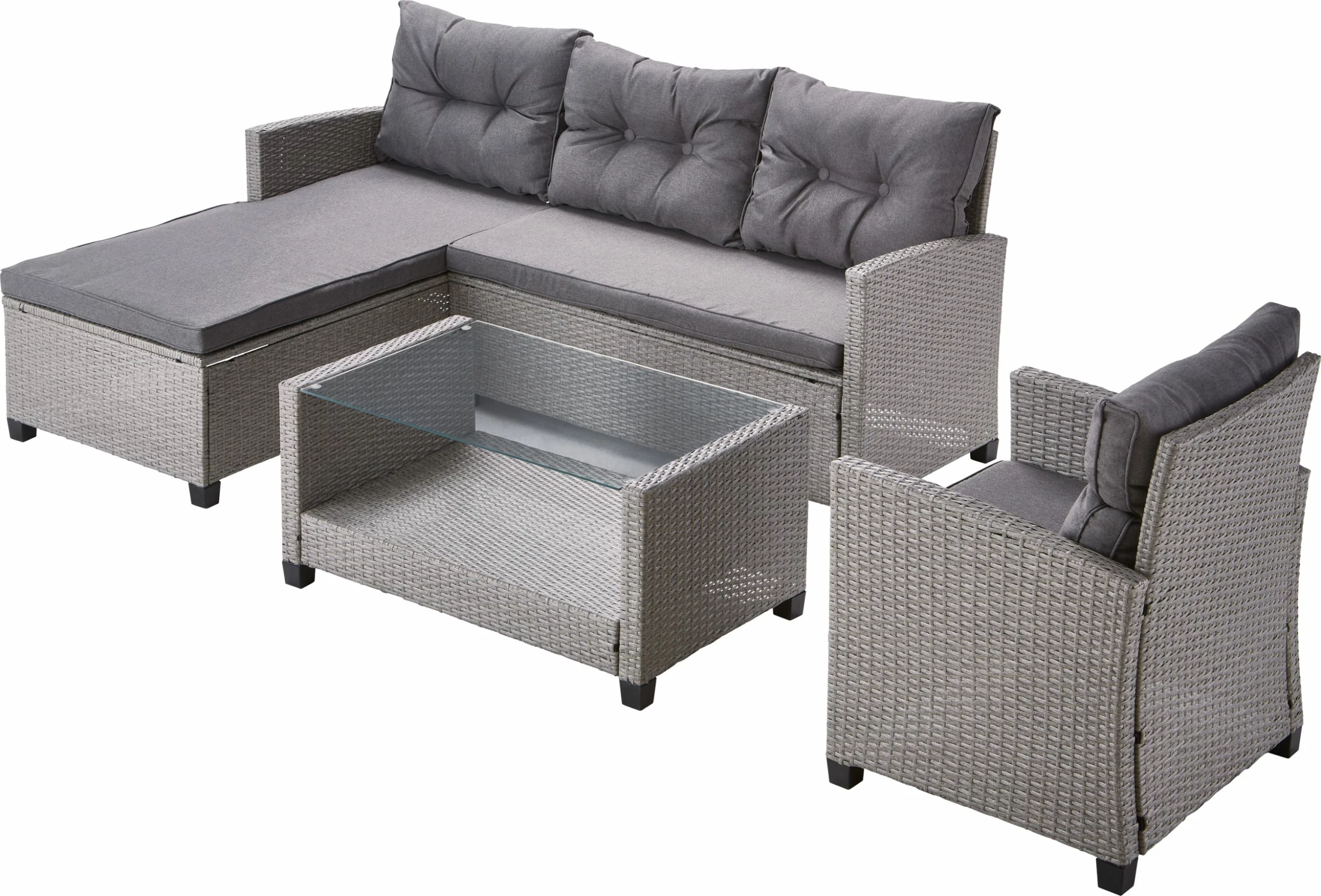 TrendLine Balkon Sofa Set Madison 4 TrendLine Balkon Sofa Set Madison – Bild 2