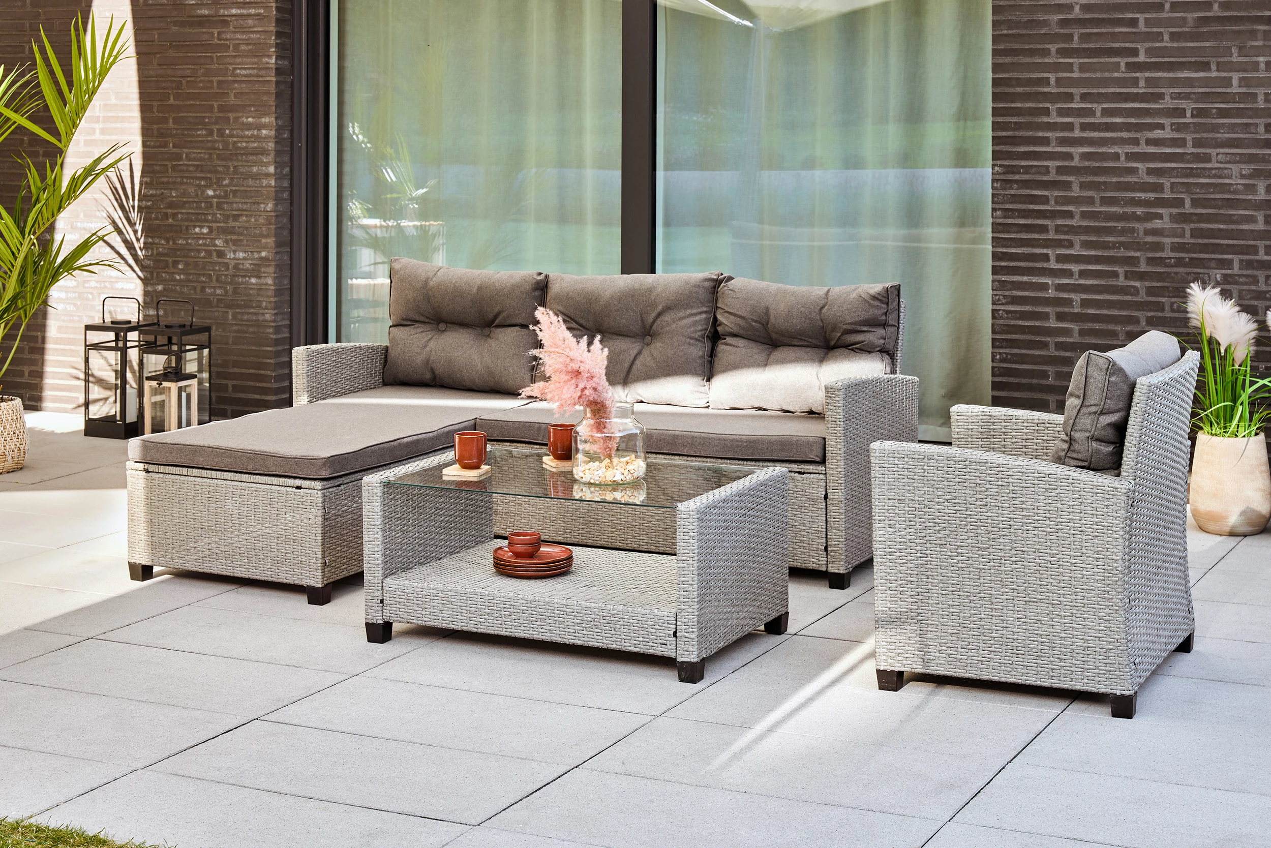 TrendLine Balkon Sofa Set Madison 3 TrendLine Balkon Sofa Set Madison