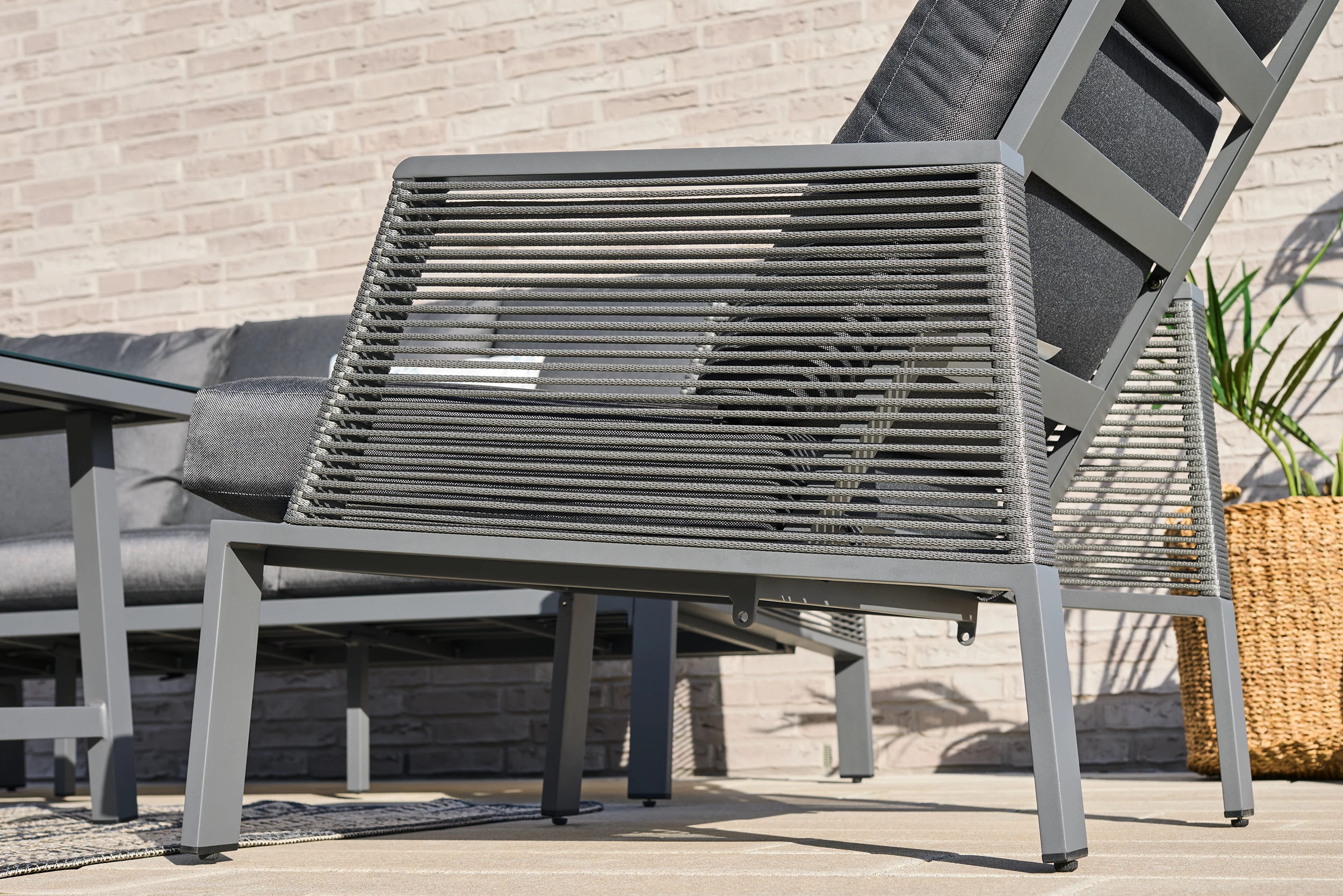 Primaster Aluminium Lounge Möbelset Cervia Inkl. Kissen 5 Primaster Aluminium Lounge Möbelset Cervia Inkl. Kissen – Bild 3