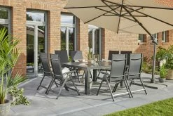 Primaster Aluminiumtisch Marseille 152 X 152 X 74,5 Cm 11 Primaster Aluminiumtisch Marseille 152 X 152 X 74,5 Cm -KitchenAid Sales 4333692439916 90004330