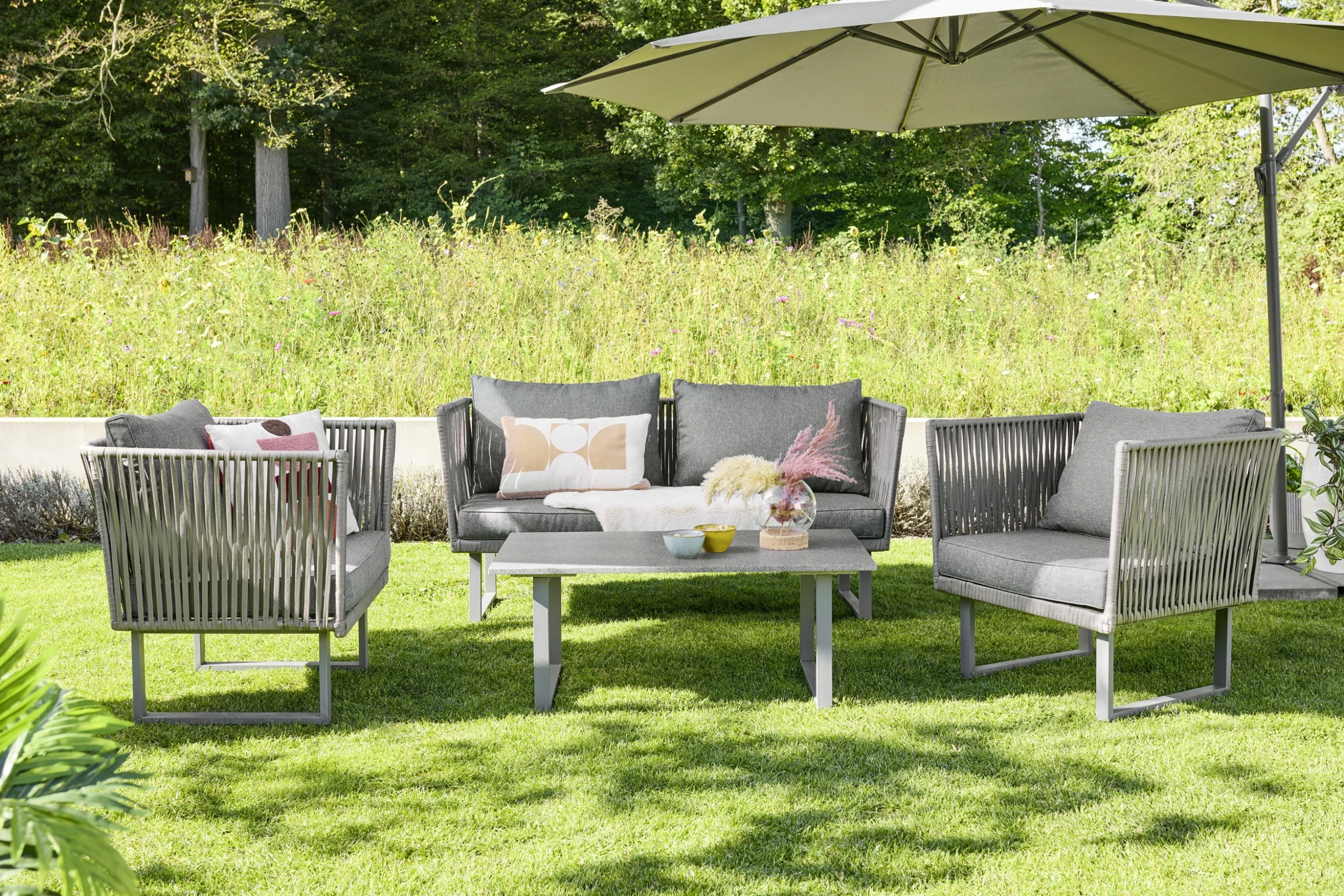 TrendLine Sofa Set Mala Inkl. Auflagen 4 TrendLine Sofa Set Mala Inkl. Auflagen – Bild 2