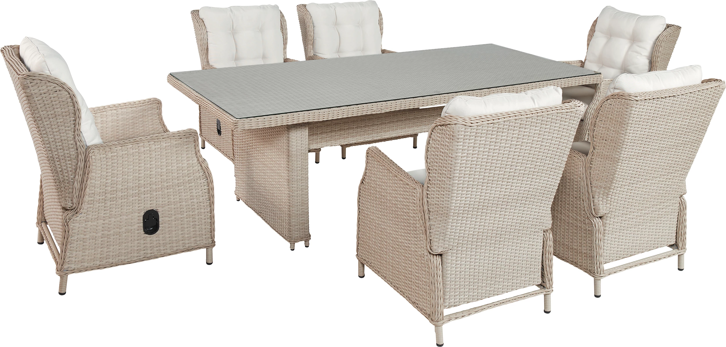TrendLine Dining Set Bali Inkl. Auflagen 3 TrendLine Dining Set Bali Inkl. Auflagen